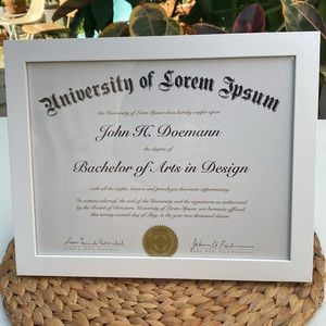 2 Americanflat Diploma, Certificate or picture frame, 8.5x11